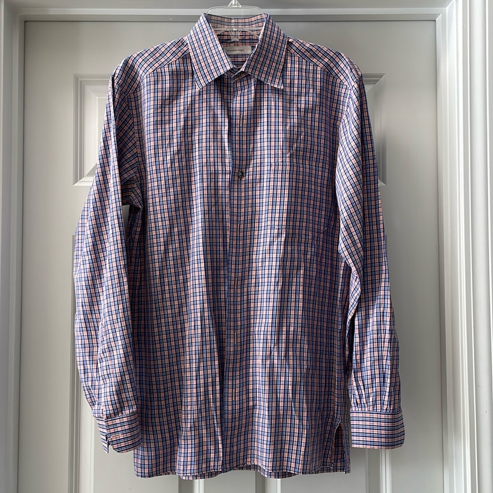 Ermenegildo‎ Zegna long sleeve button down shirt size large